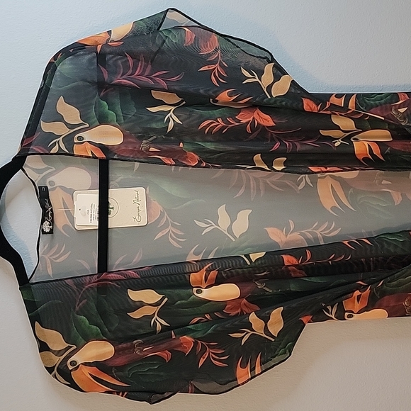 Energia Natural Other - Tropical print Beach cover up